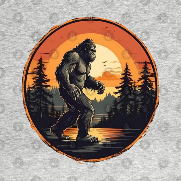 Big Foot - Mythical Creatures by VivaLaRetro